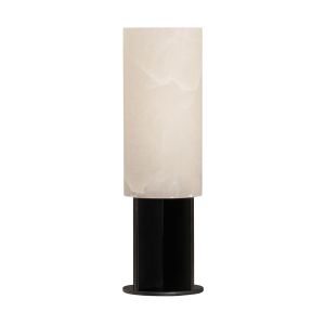 CAFE LIGHTING Samara Alabaster Table Lamp - Black