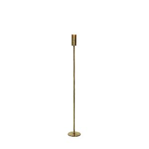 SSH COLLECTION Ava 90cm Tall Single Candle Stand - Brass