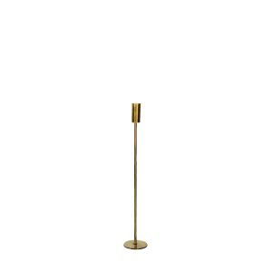 SSH COLLECTION Ava 70cm Tall Single Candle Stand - Brass