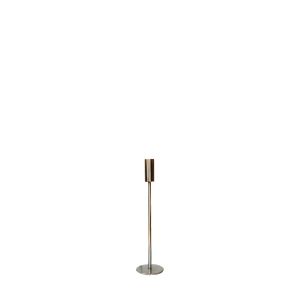 SSH COLLECTION Ava 50cm Tall Single Candle Stand - Nickel