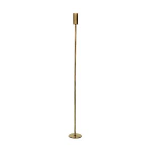 SSH COLLECTION Ava 110cm Tall Single Candle Stand - Brass