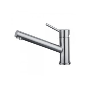 SWEDIA Oskar Stainless Steel Kitchen Sink Mixer with Pull-Out- Brushed