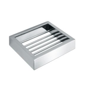 AGUZZO Montangna Stainless Steel Soap Basket Dish - Polished SS