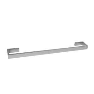 AGUZZO Montangna Stainless Steel Single Towel Rail 600mm - Brushed Satin