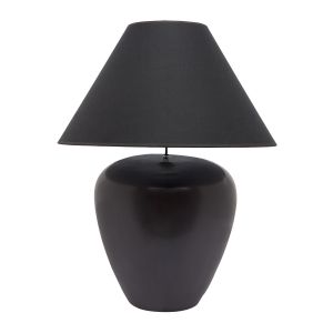 CAFE LIGHTING Picasso Table Lamp - Black with Black Shade