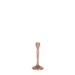 SSH COLLECTION Elise 30cm Single Candle Stand - Antique Copper Finish