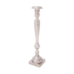 SSH COLLECTION Athena 58cm Single Candle Stand - Antique Nickel Finish