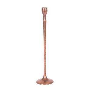 SSH COLLECTION Elise 50cm Single Candle Stand - Antique Copper Finish
