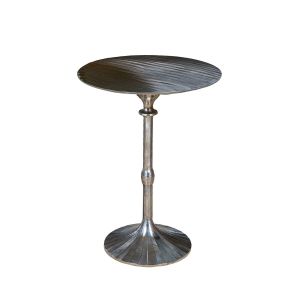SSH COLLECTION Chizzel 39.5cm Wide Side Table - Antique Nickel