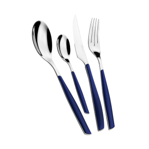 BUGATTI Glamour 24 Piece Cutlery Set - Blueberry