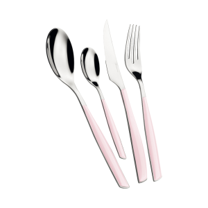 BUGATTI Glamour 24 Piece Cutlery Set - Lotus Pink
