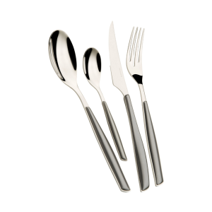 BUGATTI Glamour 24 Piece Cutlery Set - Silver