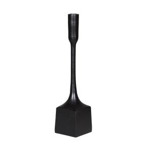 SSH COLLECTION Samuel 39cm Tall Candle Stand - Black
