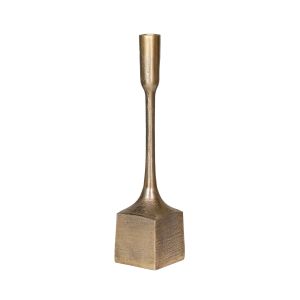 SSH COLLECTION Samuel 39cm Tall Candle Stand - Brass