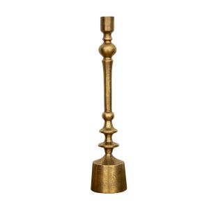 SSH COLLECTION Hudson 42cm Candle Stand - Antique Brass
