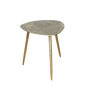 SSH COLLECTION Revival 41cm Wide Side Table - Brass