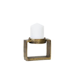 SSH COLLECTION Miles 11.5cm Single Candle Stand - Brass