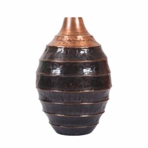 SSH COLLECTION Cocoon Large 44cm Tall Vase - Copper