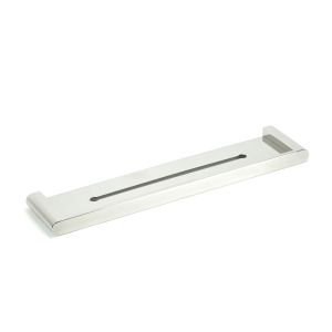 VALE Fluid Bathroom Shelf - Polished Stainless Steel