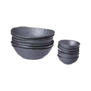SHERVIN VERKIL Rania Soup & Dipping Bowls - Gift Boxed