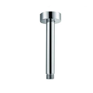VALE 200mm Ceiling Mounted Round Shower Arm - Chrome
