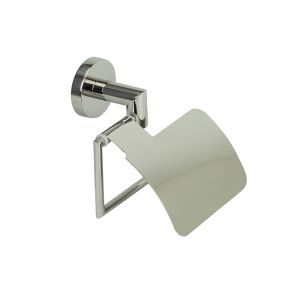 VALE Symphony Wall Mounted Toilet Paper Roll Holder - Polished Stainless Steel