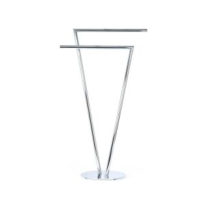 BETTER LIVING Sette Double Towel Stand - Chrome
