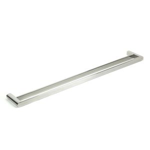 VALE Fluid 900mm Double Towel Rail - Polished Stainless Steel
