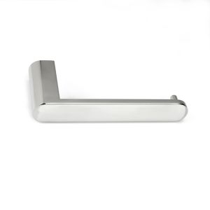 VALE Fluid Toilet Paper Holder - Polished Stainless Steel