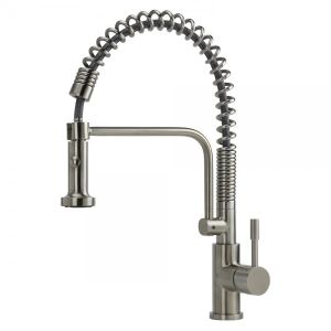 SWEDIA Signatur Stainless Steel Kitchen Mixer Pull-out Dual Flow Hose - Brushed