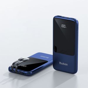 YOOBAO Multi-functional Portable 10000mAh Powerbank - Blue